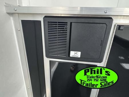 New Haulmark HEAT 8.5X24 Car / Racing Trailer ENCLOSED CAR HAULER FINISHED INTERIOR WITH CABINETS!