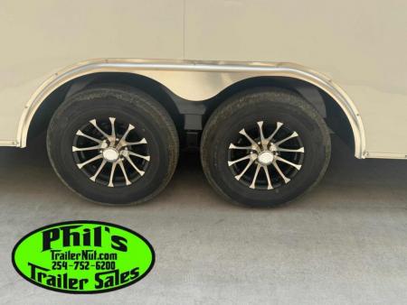 New Haulmark HEAT 8.5X24 Car / Racing Trailer ENCLOSED CAR HAULER FINISHED INTERIOR WITH CABINETS!