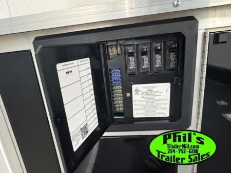 New Haulmark HEAT 8.5X24 Car / Racing Trailer ENCLOSED CAR HAULER FINISHED INTERIOR WITH CABINETS!