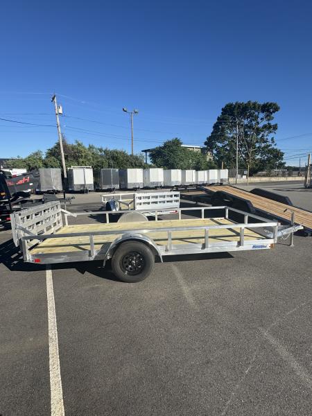 New 2027 Mission MU80 X14' Aluminum Utility Trailer