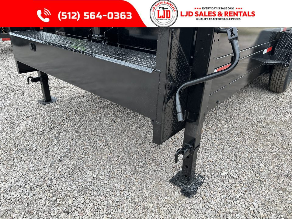 New 2026 US Built - 16 x 2 - 16K GVWR- Gooseneck Dump Trailer - Spreader Gate