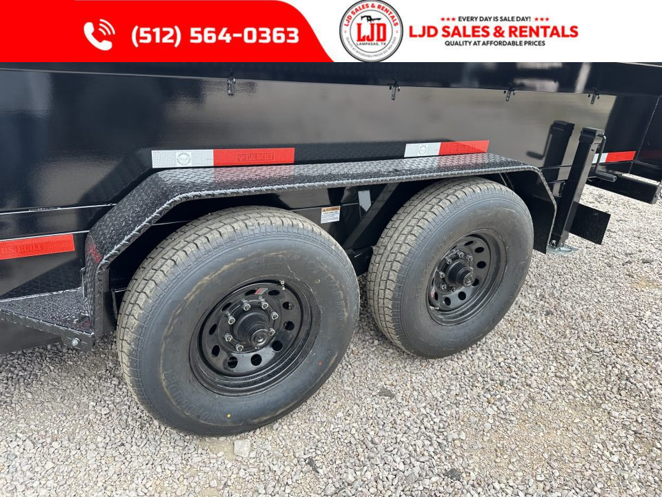 New 2026 US Built - 16 x 2 - 16K GVWR- Gooseneck Dump Trailer - Spreader Gate