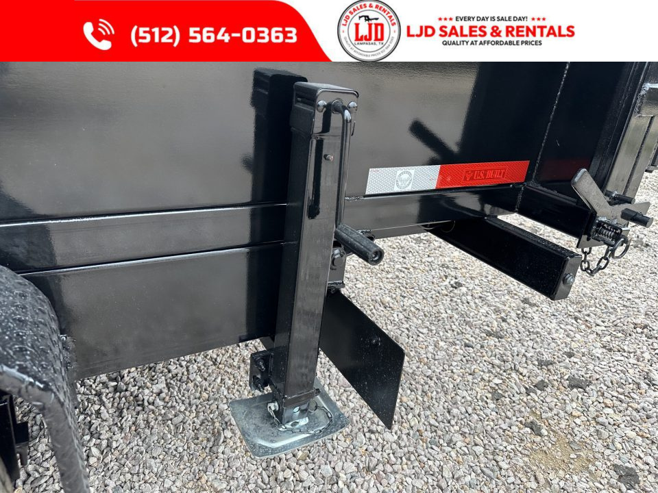 New 2026 US Built - 16 x 2 - 16K GVWR- Gooseneck Dump Trailer - Spreader Gate