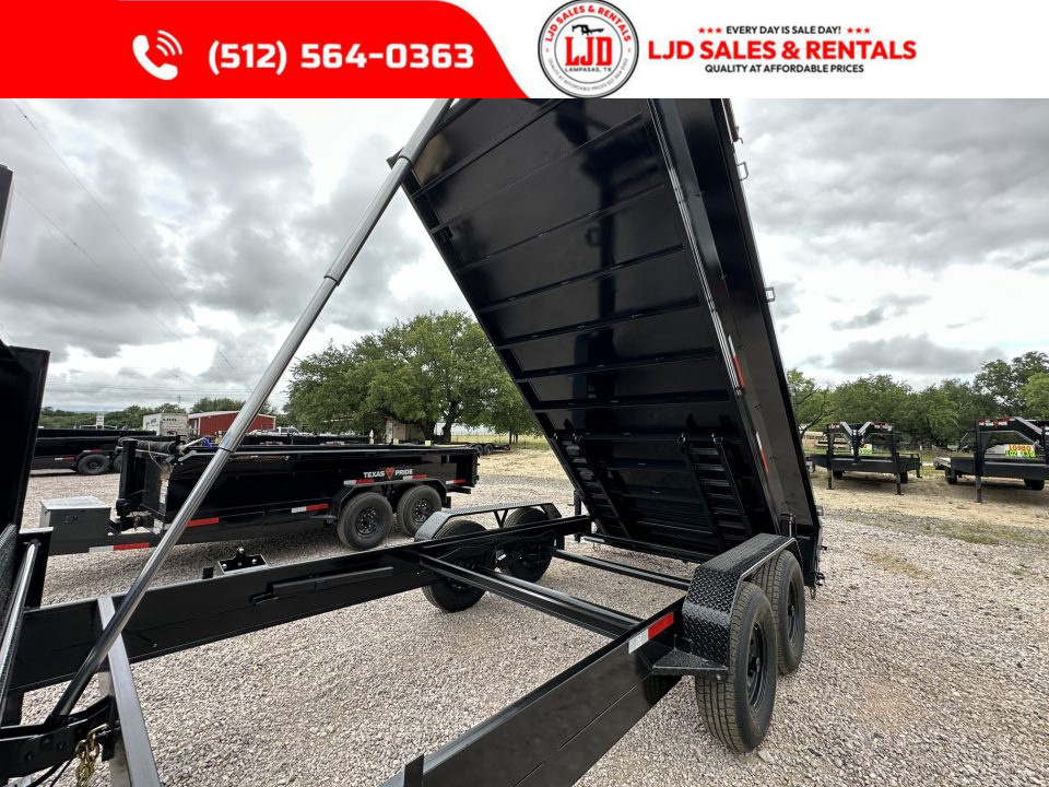 New 2026 US Built - 16 x 2 - 16K GVWR- Gooseneck Dump Trailer - Spreader Gate