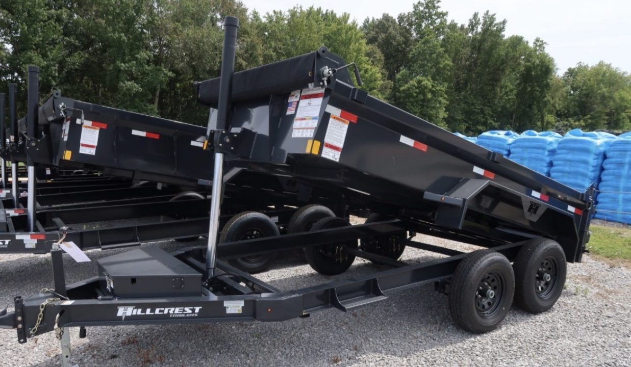 New 2026 Hillcrest Trailers 10612SSD Dump Trailer