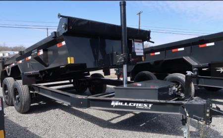New 2026 Hillcrest Trailers 10612SSD Dump Trailer