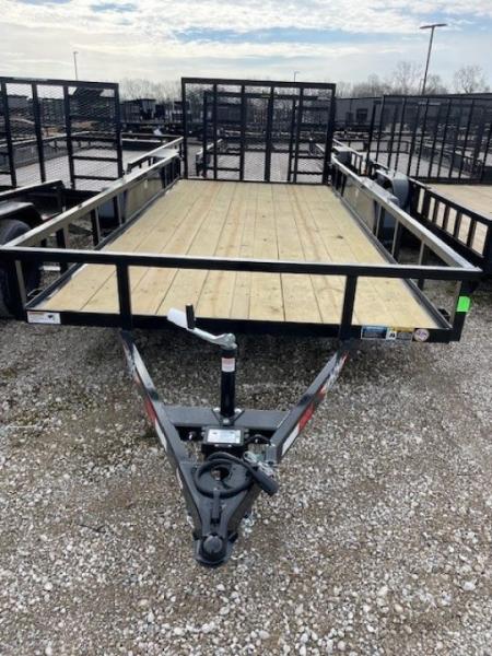 New 2026 H&H Trailers RS8216-070 82x16 7000 GVWR Utility Trailer