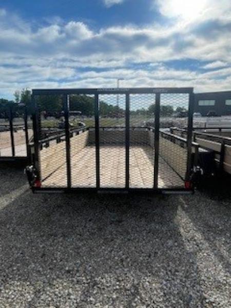 New 2026 H&H Trailers WS8214 82x14 2990 GVWR Wood Side Utility Trailer