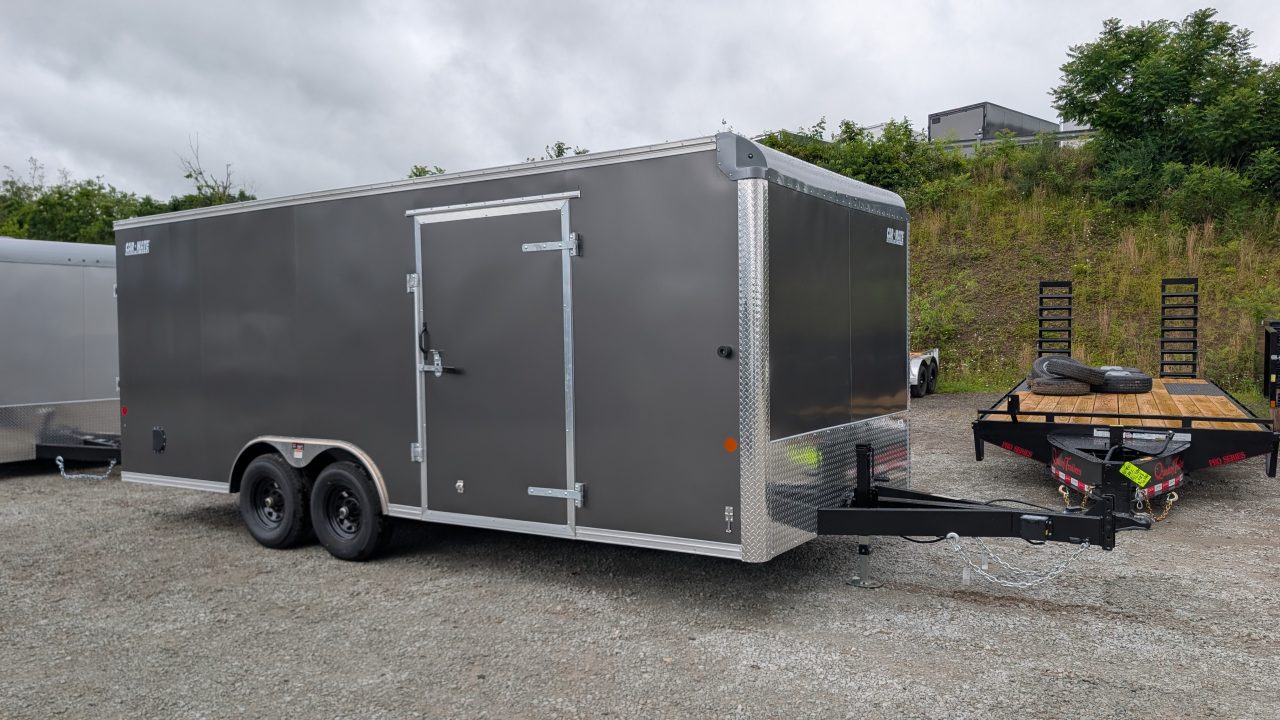 New 2026 Car Mate 8.5 x 20 HD Custom Car Hauler w/ Ramp (9990# GVWR)