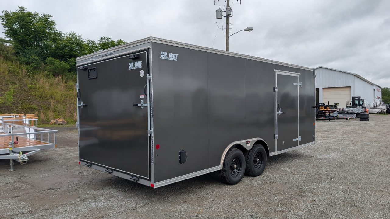 New 2026 Car Mate 8.5 x 20 HD Custom Car Hauler w/ Ramp (9990# GVWR)