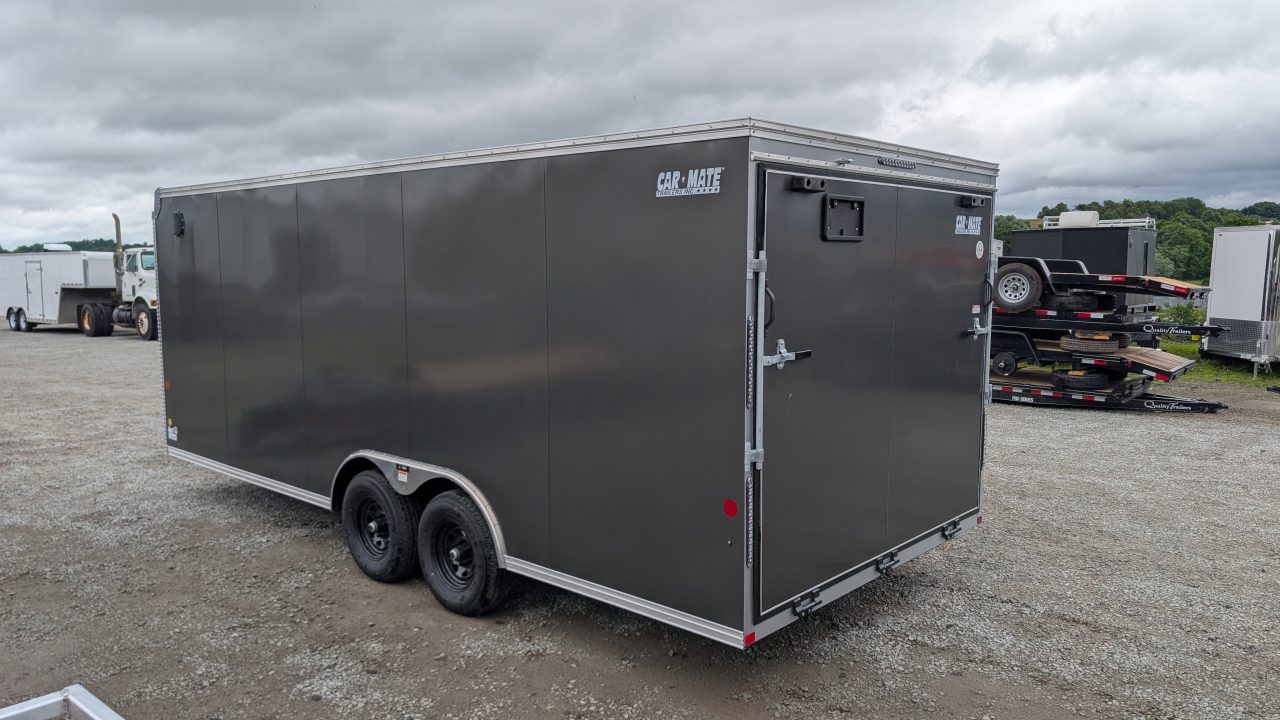 New 2026 Car Mate 8.5 x 20 HD Custom Car Hauler w/ Ramp (9990# GVWR)