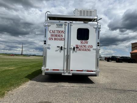 Used 2023 Merhow Trailers 3H LQ Horse Trailer