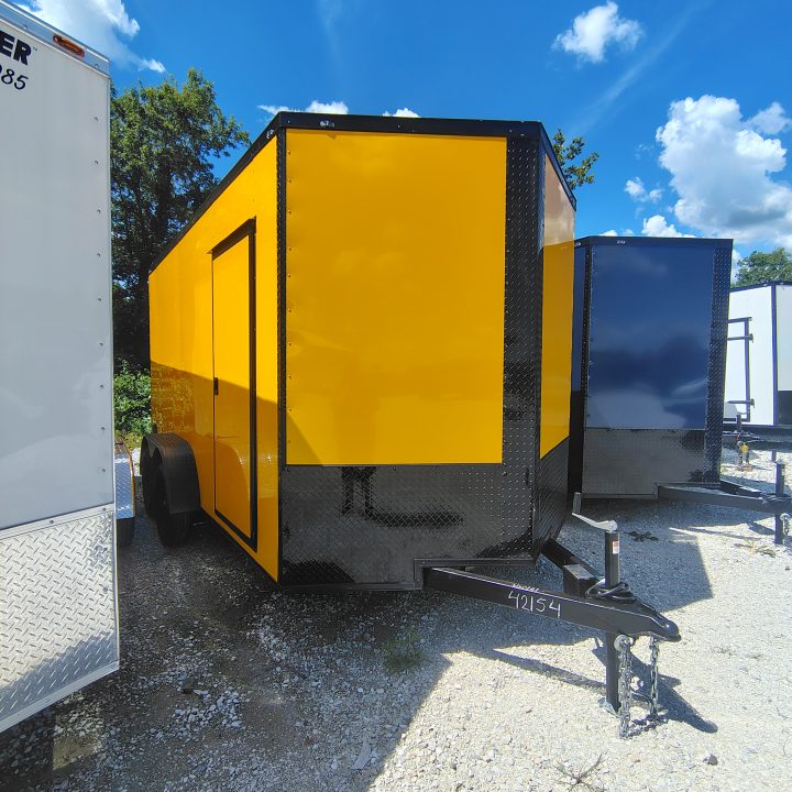 New 2026 Maximum Cargo Trailers 7x14 TA, 7' interior height , 3.5k axles, .080 polycore Cargo / Enclosed Trailer