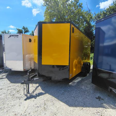 New 2026 Maximum Cargo Trailers 7x14 TA, 7' interior height , 3.5k axles, .080 polycore Cargo / Enclosed Trailer
