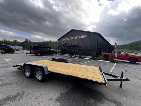 New 2026 AMO 7x18 Car Hauler/ Treated Decking - 7000GVW