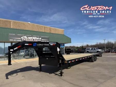 New #388805 2027 LOAD TRAIL GP 32 X 102 TANDEM AXLE LOW-PRO 14K GOOSENECK TRAILER W/ MAX RAMPS