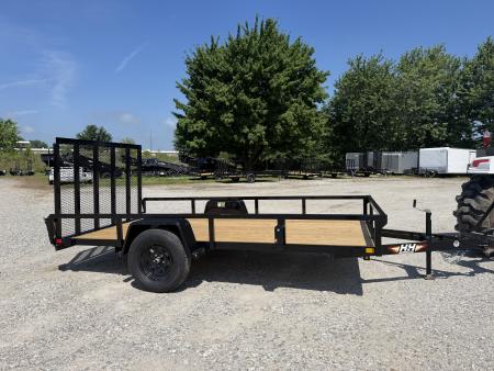 New 2026 H&H Trailers 76X12 Utility Trailer 3.5K