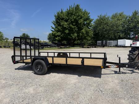 New 2026 H&H Trailers 82X14 Utility Trailer 3.5K