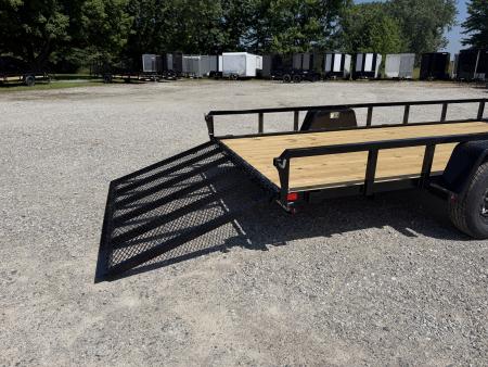 New 2026 H&H Trailers 82X14 Utility Trailer 3.5K