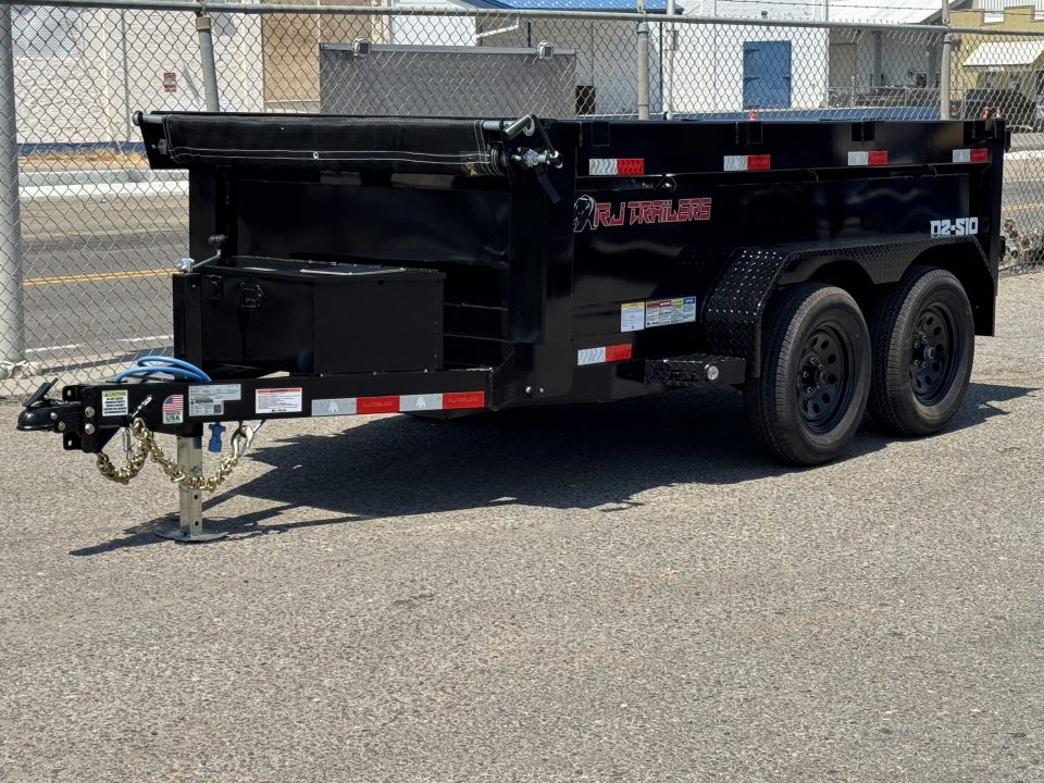 New 2026 RJ D2-5X10 - 7K Dump Trailer