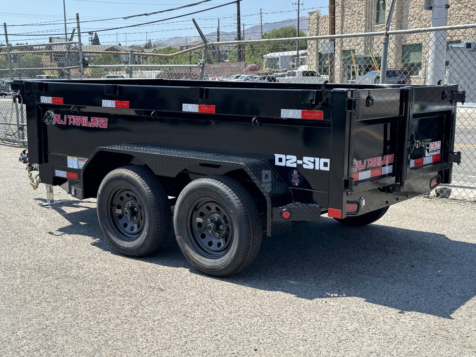 New 2026 RJ D2-5X10 - 7K Dump Trailer