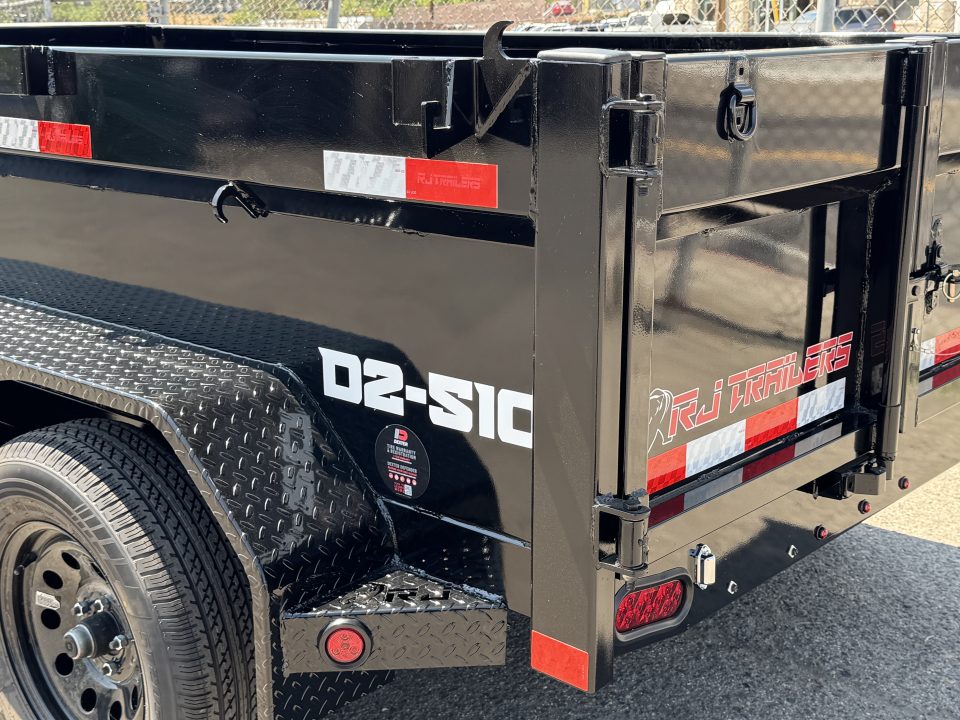 New 2026 RJ D2-5X10 - 7K Dump Trailer