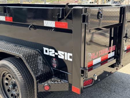 New 2026 RJ D2-5X10 - 7K Dump Trailer