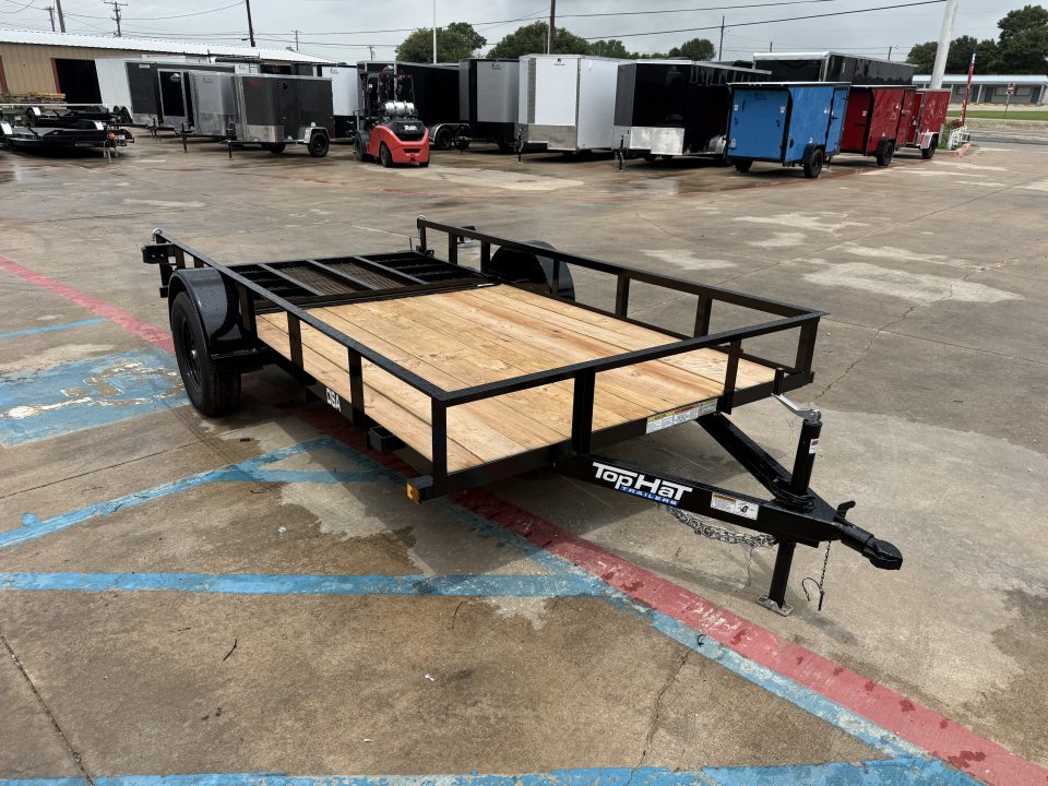 New 2026 Top Hat Trailers DSA-12X77-2.9N-R Utility Trailer