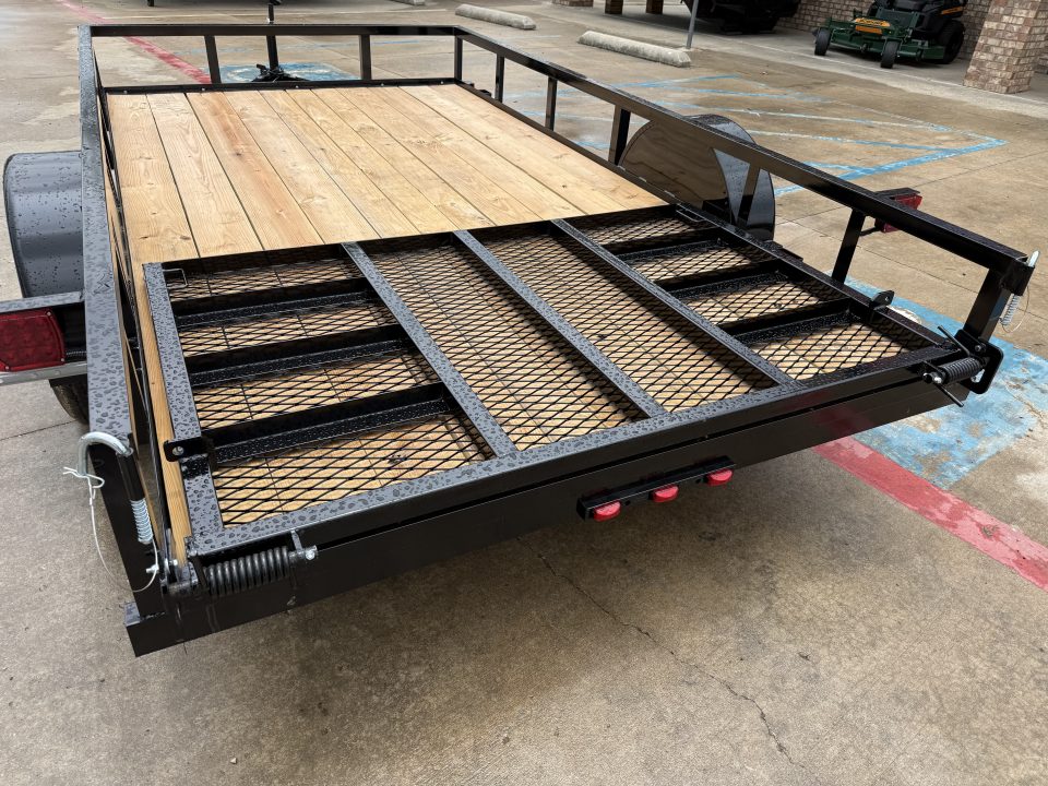 New 2026 Top Hat Trailers DSA-12X77-2.9N-R Utility Trailer