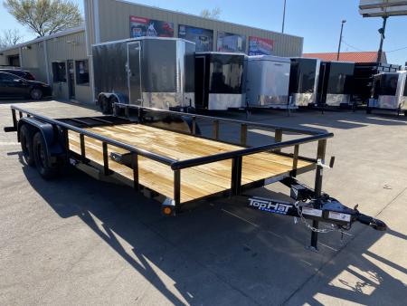 New 2026 Top Hat Trailers MP-18X83-7E-R Utility Trailer