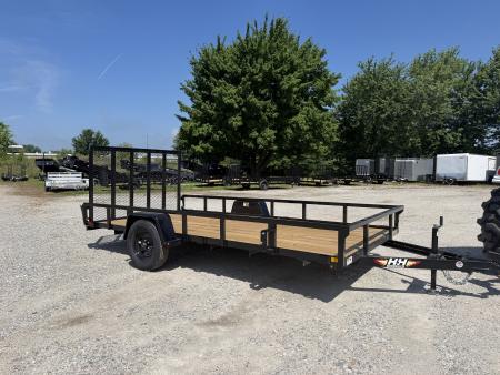New 2026 H&H Trailers 82X14 Utility Trailer 3.5K