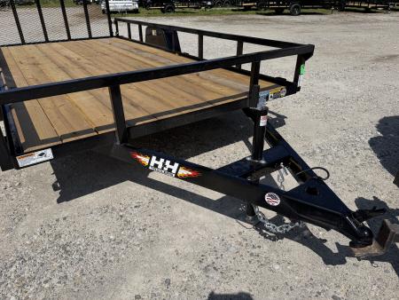 New 2026 H&H Trailers 82X14 Utility Trailer 3.5K