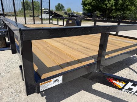 New 2026 H&H Trailers 82X14 Utility Trailer 3.5K
