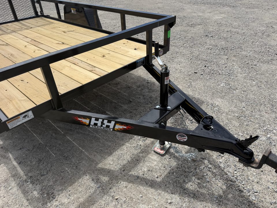 New 2026 H&H Trailers 66X10 Utility Trailer 3.5K