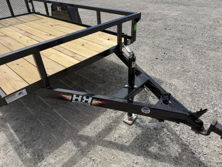 New 2026 H&H Trailers 66X10 Utility Trailer 3.5K