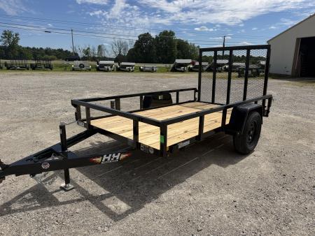 New 2026 H&H Trailers 66X10 Utility Trailer 3.5K