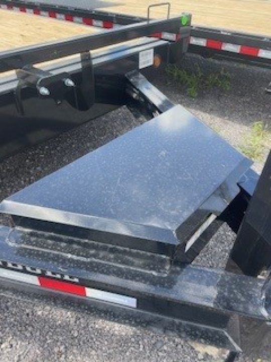 New 2027 Iron Bull 102x22 14000 GVWR Tilt Deck Dual Cylinder Tilt Trailer
