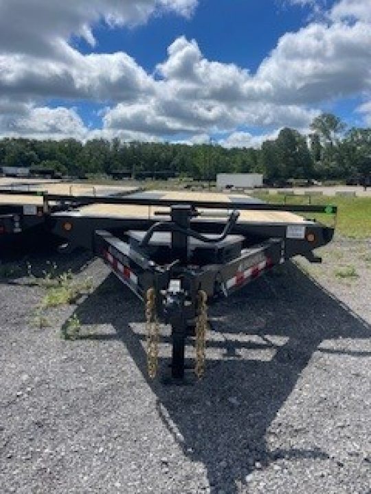 New 2027 Iron Bull 102x22 14000 GVWR Tilt Deck Dual Cylinder Tilt Trailer