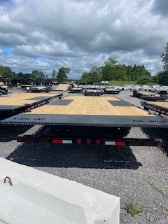New 2027 Iron Bull 102x22 14000 GVWR Tilt Deck Dual Cylinder Tilt Trailer