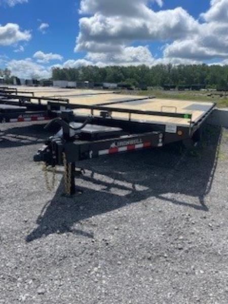 New 2027 Iron Bull 102x22 14000 GVWR Tilt Deck Dual Cylinder Tilt Trailer