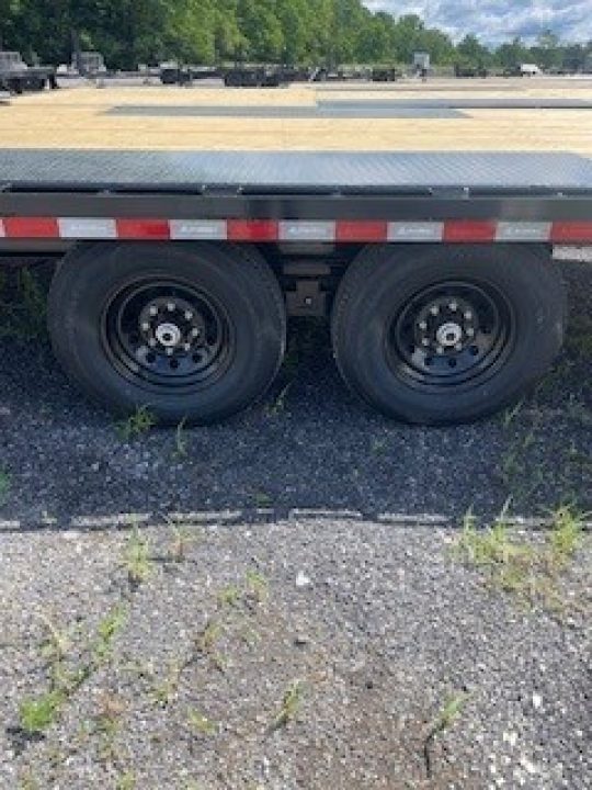New 2027 Iron Bull 102x22 14000 GVWR Tilt Deck Dual Cylinder Tilt Trailer