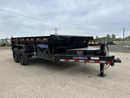 New 2026 Load Trail 83X14 Low-Pro 14K w/24in Sides Dump Trailer