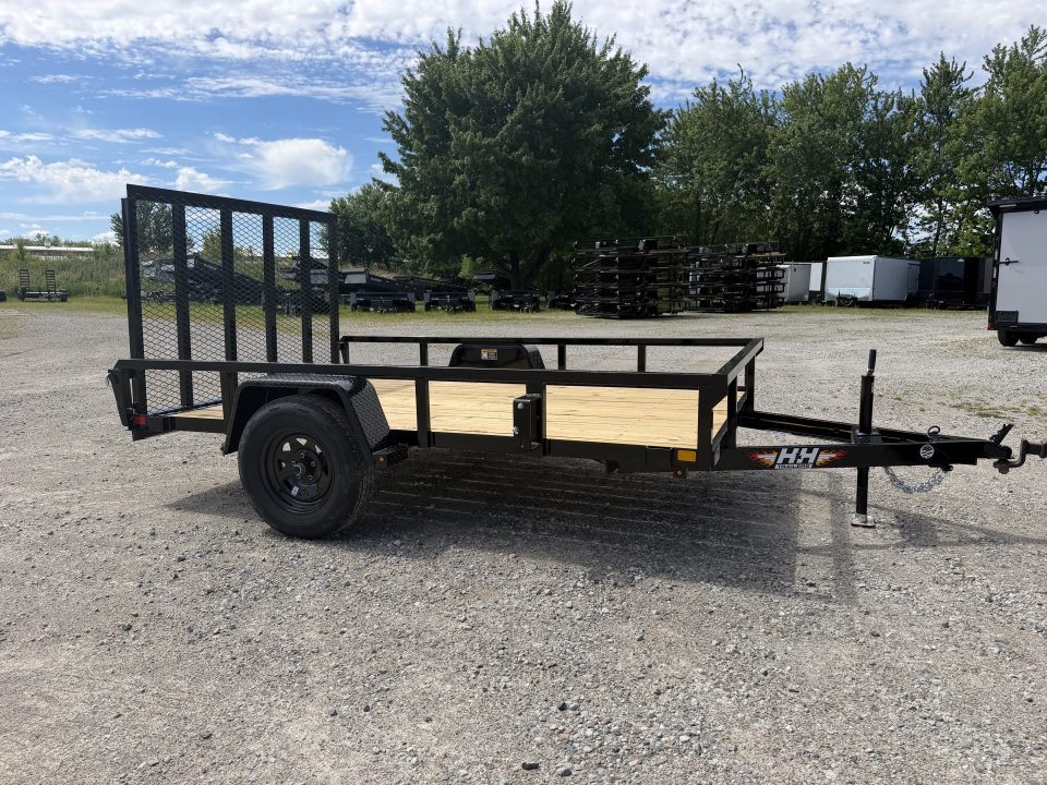 New 2026 H&H Trailers 76X10 Utility Trailer 3.5K GVWR