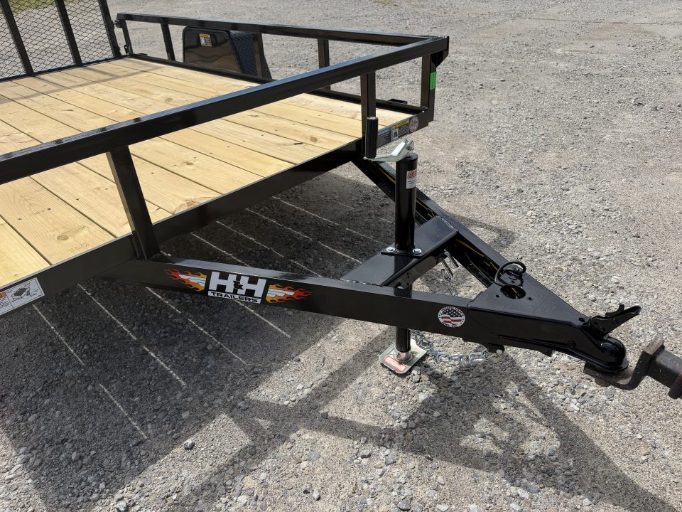 New 2026 H&H Trailers 76X10 Utility Trailer 3.5K GVWR