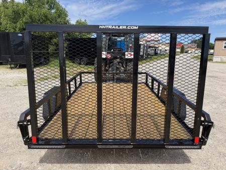 New 2026 H&H Trailers 76X10 Utility Trailer 3.5K GVWR