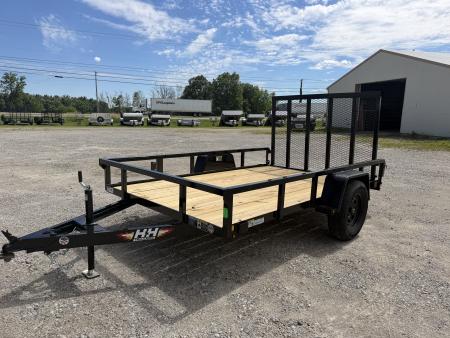 New 2026 H&H Trailers 76X10 Utility Trailer 3.5K GVWR