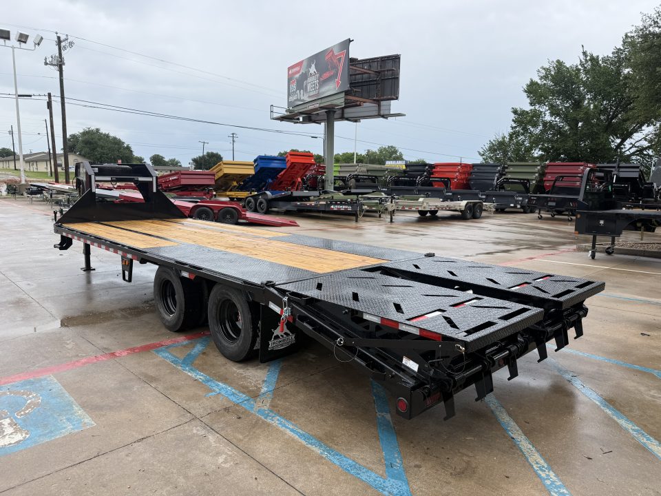 New 2027 Iron Bull FLG102X25 Equipment Trailer