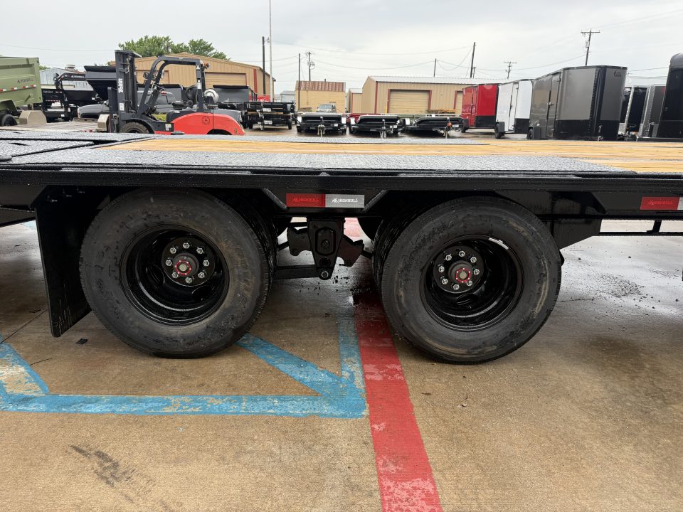 New 2027 Iron Bull FLG102X25 Equipment Trailer