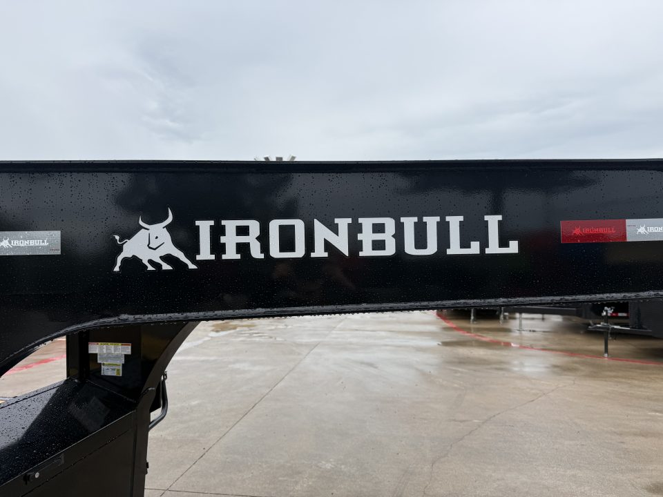 New 2027 Iron Bull FLG102X25 Equipment Trailer