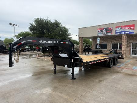 New 2027 Iron Bull FLG102X25 Equipment Trailer